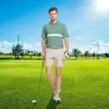Golf Shirts for Men Short Sleeve Performance Dry Fit Lightweight Moisture Wicking Pique Casual Men's Polo Shirts